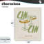 Toile de cocktail Cin Cin Amalfi, design par The Prints Vibe-2091818404