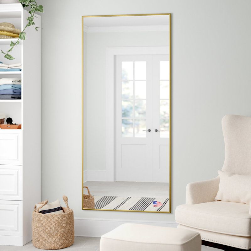 Ferndown Metal Flat Mirror, 72.5" x 33.5"