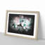 White Cherry Blossom Tree in Bloom - Picture Frame Graphic Art Print-56863850-56863852