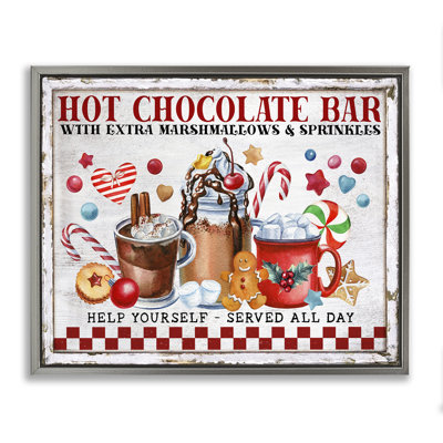 Art mural sur toile "Hot chocolat" par Creatif Belle