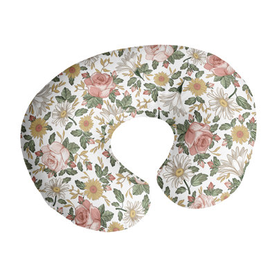 Vintage Floral Nursing Pillow Cover Case by Sweet Jojo Designs
