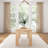 Chalonda Pine Solid Wood Dining Table-207847202-209522072