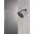 PivotPro Rain Showerhead, Single Setting 7 Inch Round Shower Head 1.75 GPM Oil Rubbed Bronze-116423726
