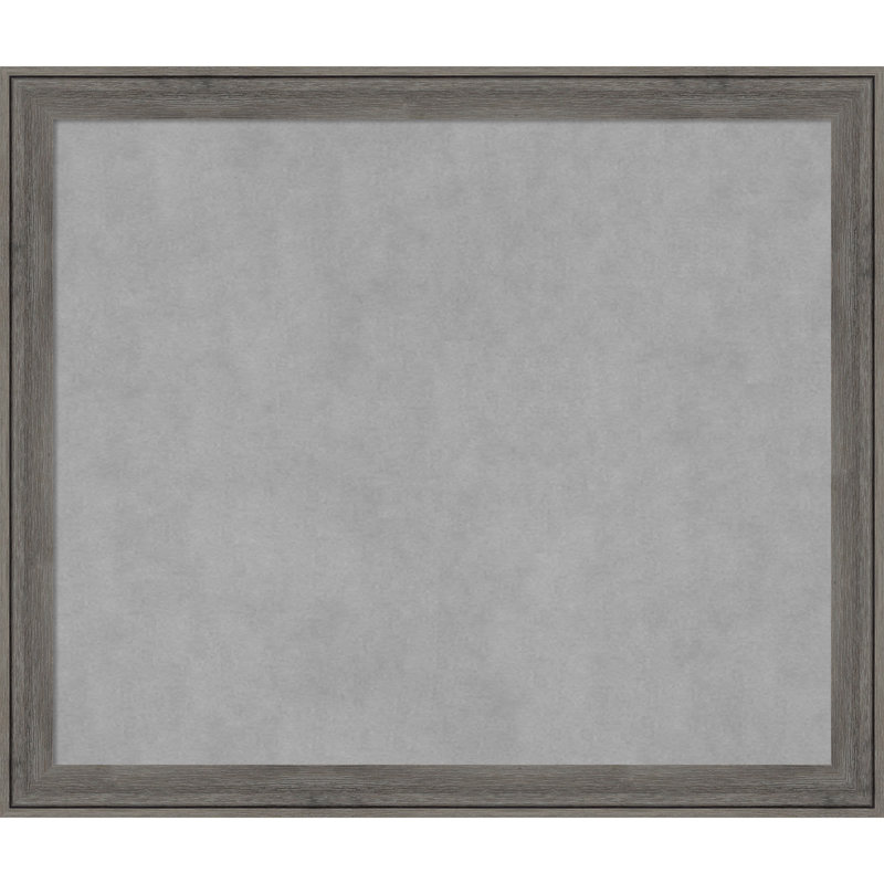 Tableau magnétique gris Regis Barnwood, H 23 po x l 27 po