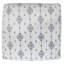 Repose-pieds bleu 18% 18 po 18 po