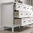 Dateland 47"W 6 Drawer Dresser,White Bedroom Dresser-414745722