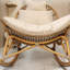 Chaise berçante Rattan Woven Home