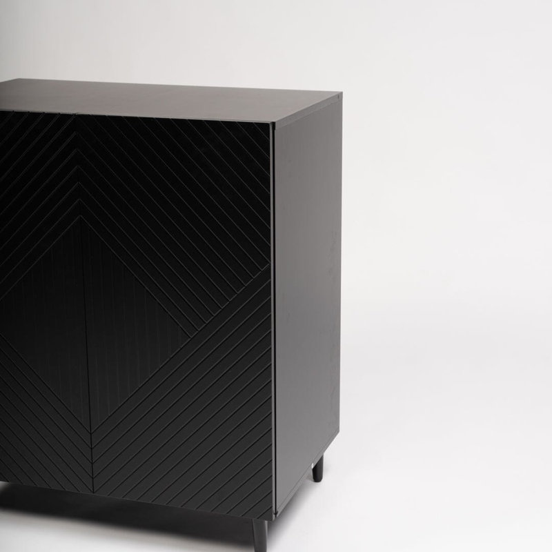 Addae 75 Cm Wide Sideboard, Black