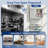 Metal Wall Cabinet W/ Locking Doors & 3 Adjustable Shelves For Warehouse