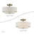 Acree 2 Light Antique Brass Medium Semi-flush-1377444580-1377444591