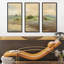 «Path to the Farm» par Silvia Vassileva, peinture sur toile flottante 3 pièces-72214950
