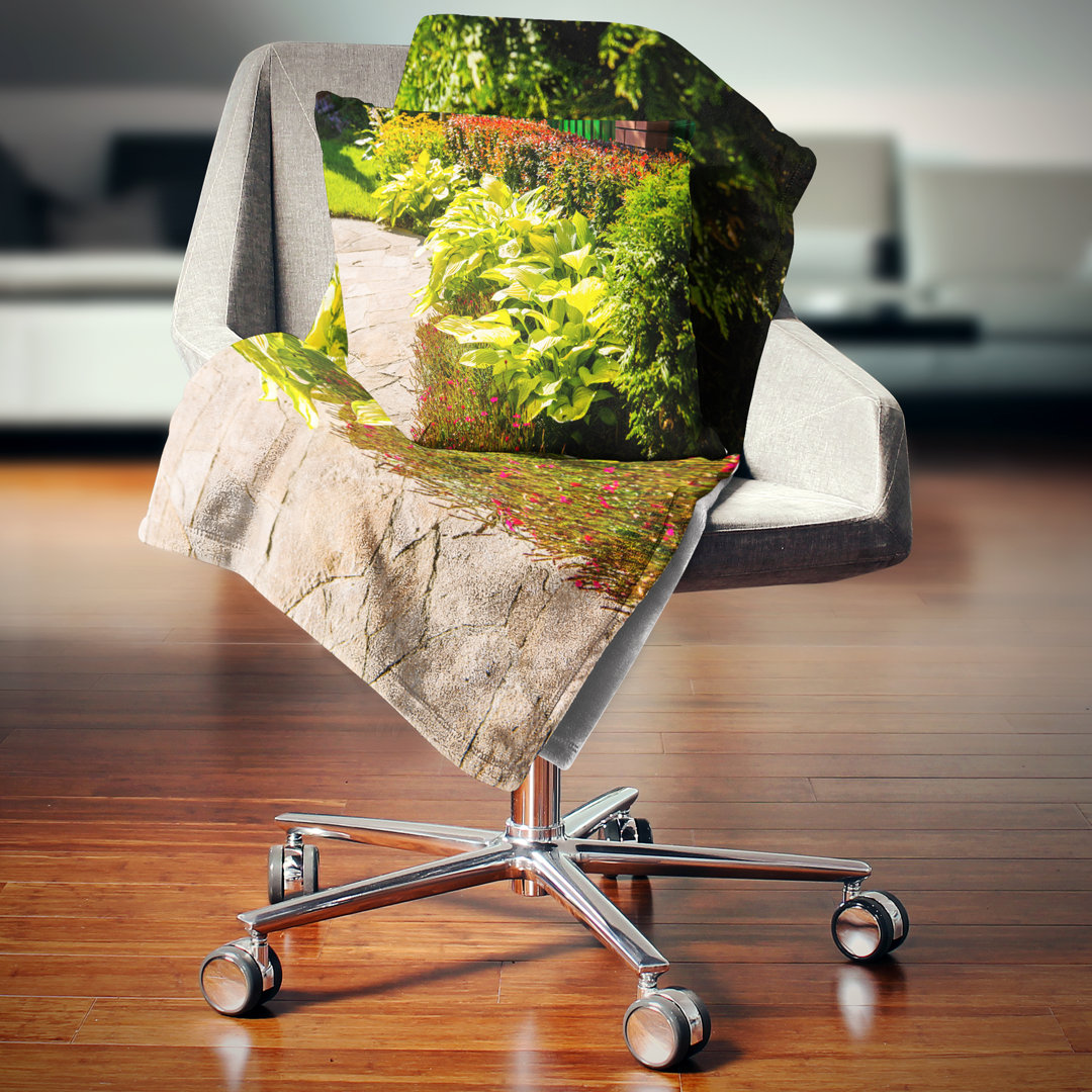 Landscape Throw Pillow Design Art 