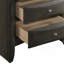 Table de chevet 2 tiroirs Grey Oak-1493011572
