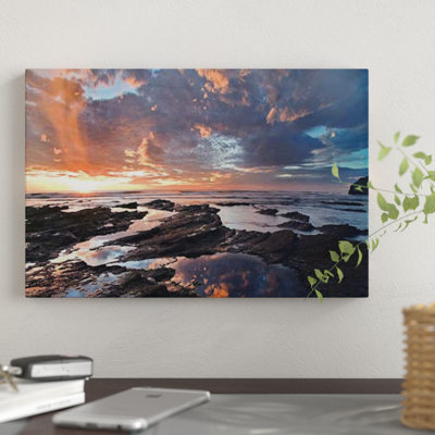 «Pelada Beach at Sunset, Costa Rica», reproduction de photo sur toile