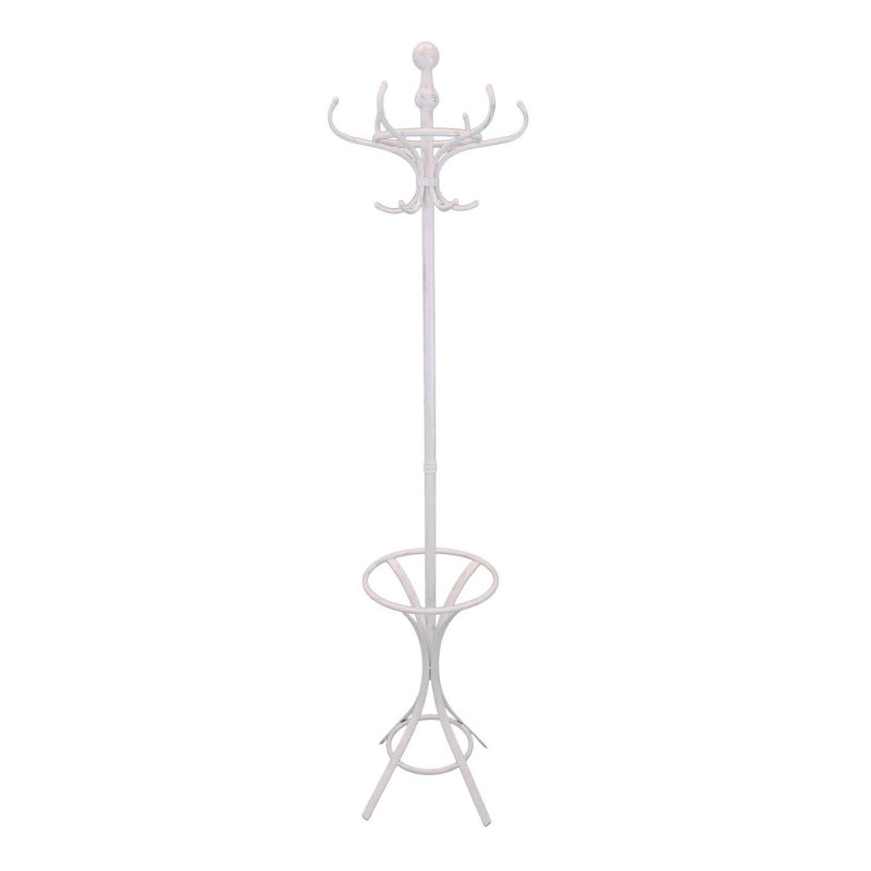 Steel Freestanding 8 - Hook Coat Rack
