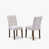 Lin beige brume