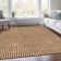 Premium Machine Washable Prisco Terracotta Rug