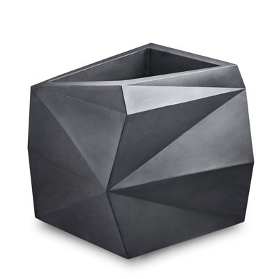 Pot moderne en résine Origami pour intérieur / extérieur