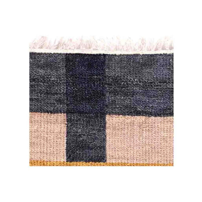 Hand Knotted Wool Area Rug, Rectangle 9' x 12'