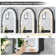 Chazael 19.7'' W 31.5'' H Framed Medicine Cabinet Mirror 3 Fixed