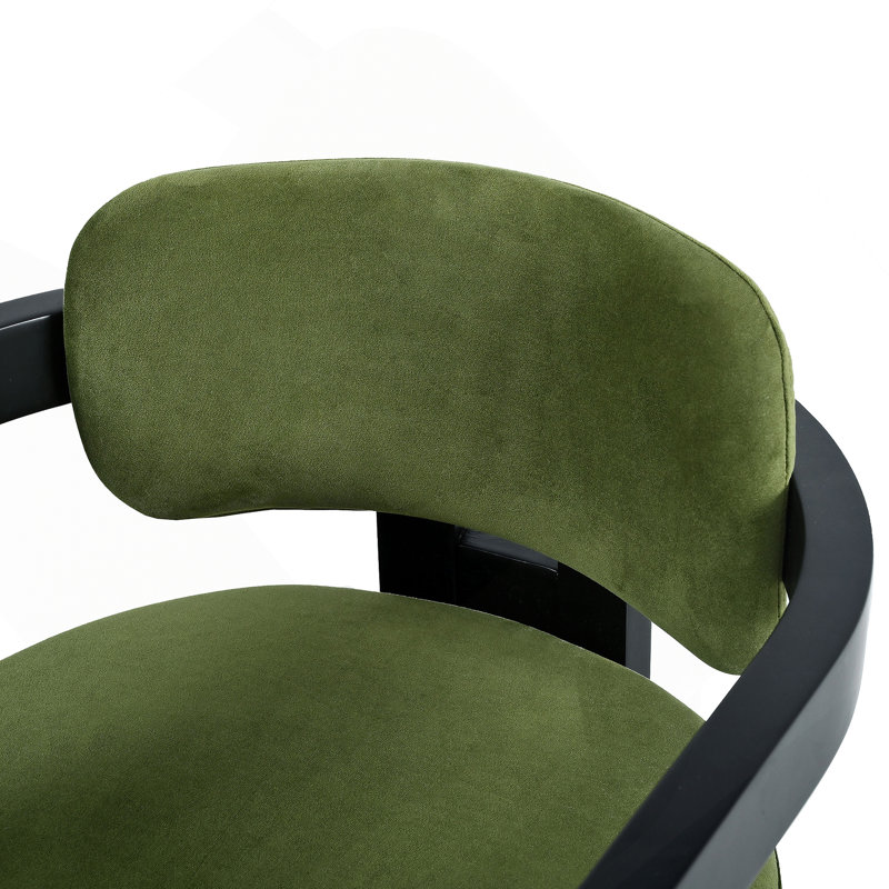 Ensemble de chaises de salle à manger rembourrées en bois durable pour espaces élégants