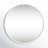 Vidal Stainless Steel Round Mirror