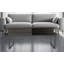 Table basse à plateau relevable en métal gris et onyx 41 po Gracie Mills