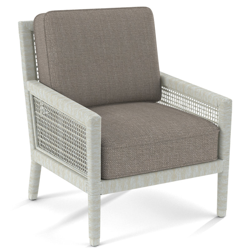 Harper 28" Wide Armchair, Bisque, Stone Crypton Performance; 0884-83
