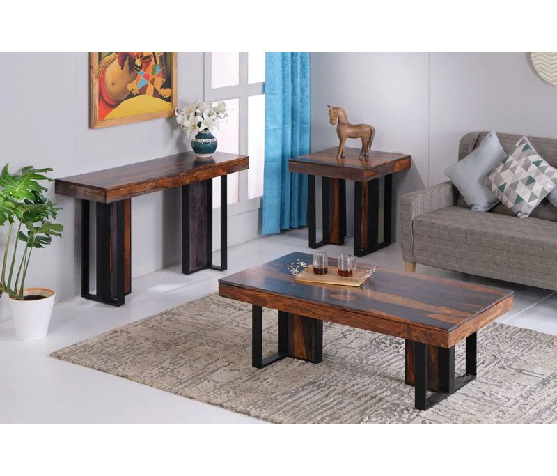Blasingame Wooden Rectangular Lilwen