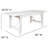 Dejon Rectangular Rustic Solid Pine Folding Dining Table by Flash Furniture-87785208-87784581