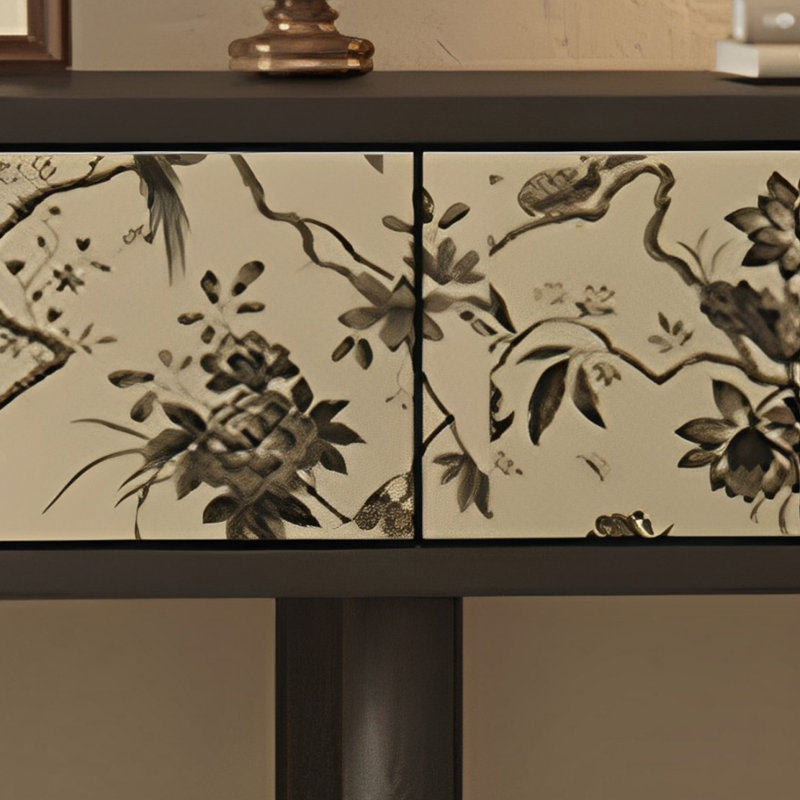 Console rétro Retro Art, H 31,5 po x l 55,12 po x P 15,75 po