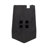 House Sculpture for Home Decor – Modern Decorative Objects and Figurines for Shelf Styling or Kitchen Decor – Tabletop Accent for Indoor Statues and Decorations – Black-2130618917