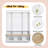 59" Wide Hall Tree With Bench And Shoe Storage, Modern Entryway Bench With Coat Racks And Led Lights-909188869
