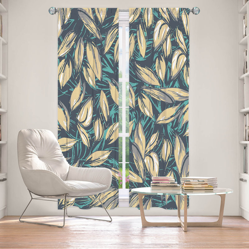 Ruthila Room Darkening Curtain Pair, 20" W x 52" L