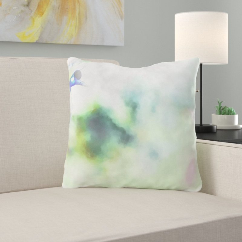 Philpot Map Throw Pillow, Microsuede, Indoor
