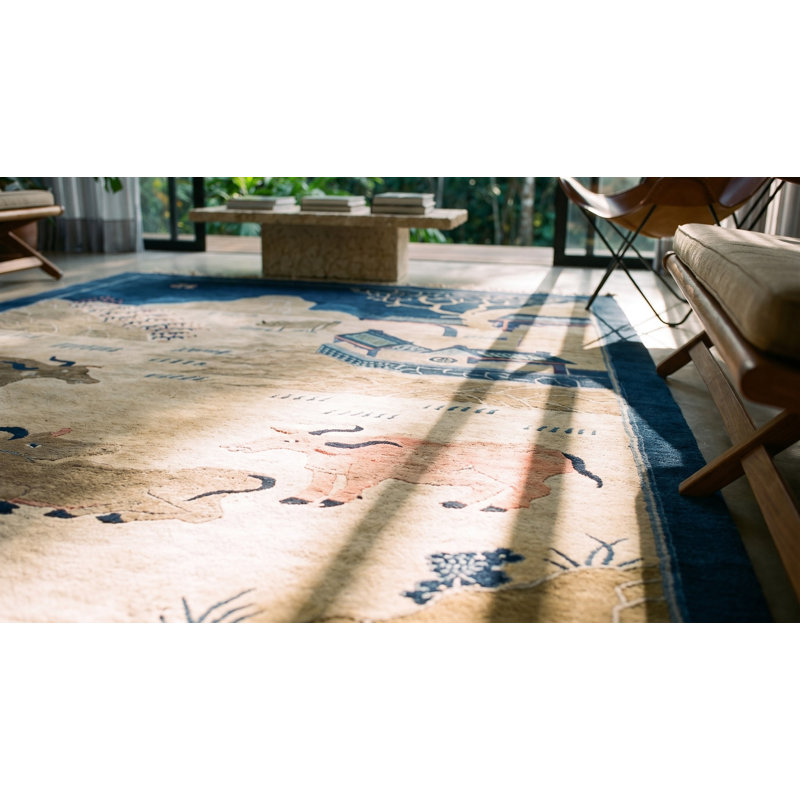 Tapis chinois antique antique