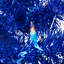 Arbre de Noël artificiel pré-éclairé - bleu-106854019-106854018