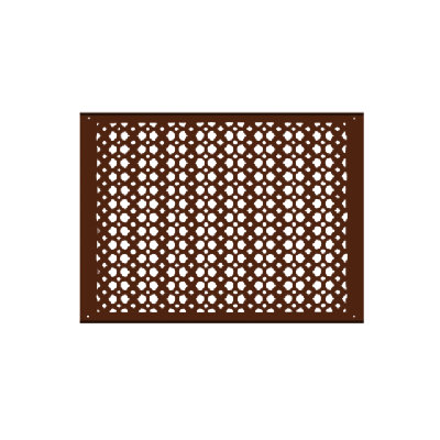 Grille murale en fonte d'aluminium