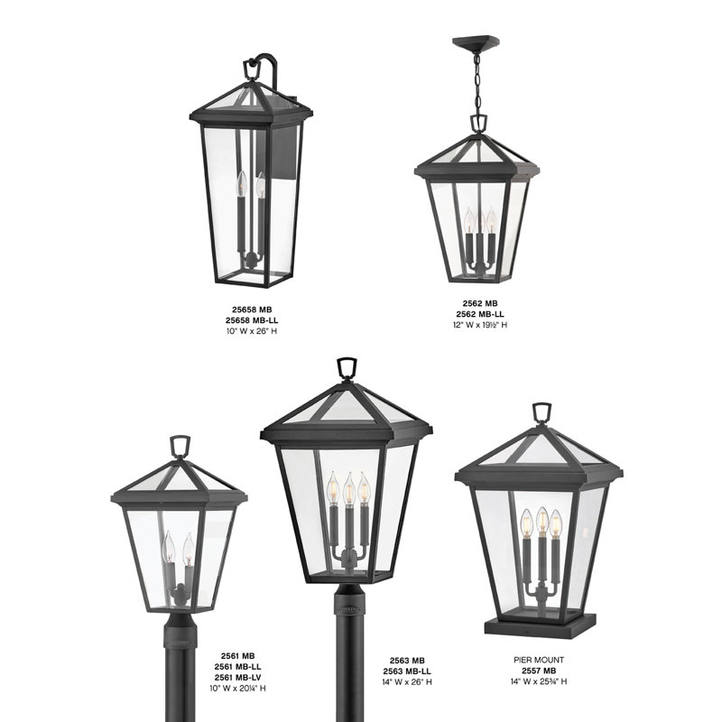 Aalford Place 3-Light Outdoor Hanging Lantern