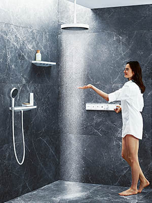 Hansgrohe Rainfinity Shower Head 250 1-Jet, 2.5 GPM, Chrome