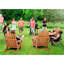 Chaise en bois de pruche