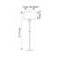 Galeton 171cm Traditional Floor Lamp