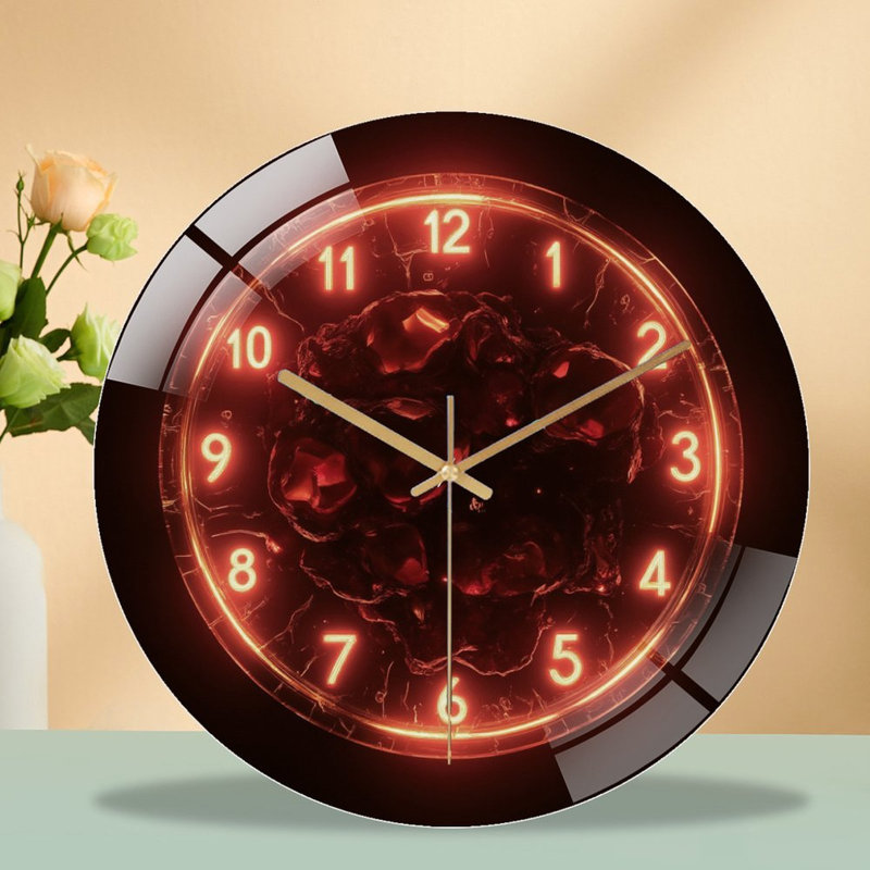 Horloge murale infernale 12 po