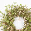 Décoration de fête de mariage avec couronne de fleurs artificielles 26 po