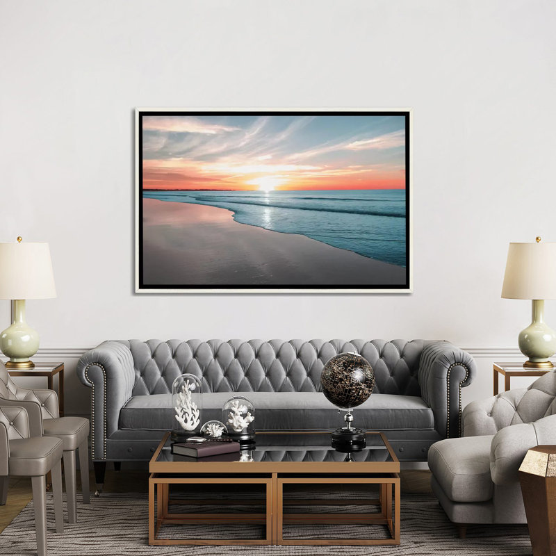 « relaxing matinée » par marcus prime-photographie, H 40 po x l 60 po x P 1,5 po, Toile encadrée flottante blanc vieilli