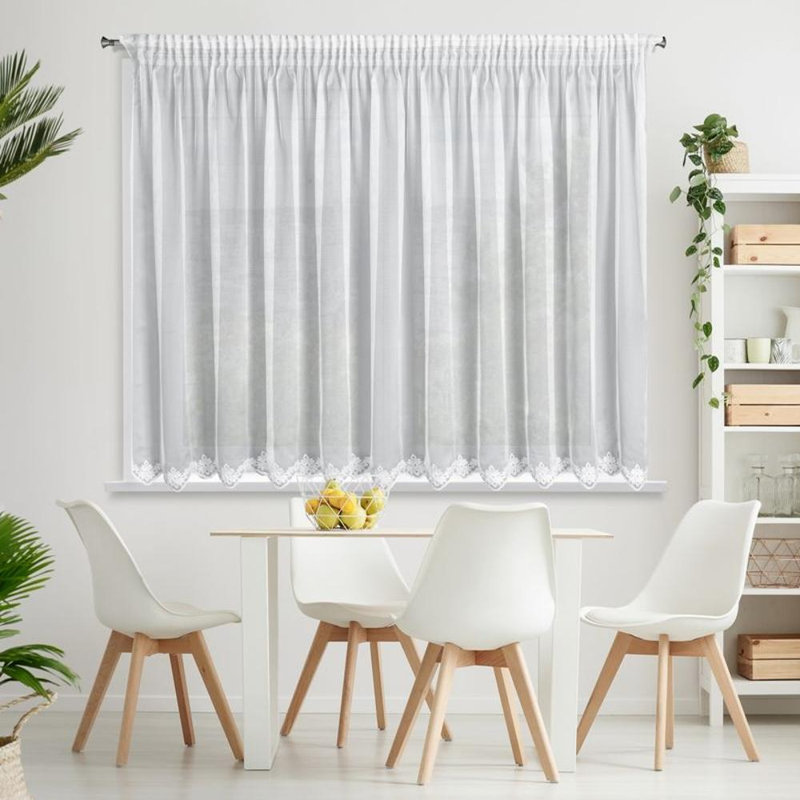 Partingt Sheer Curtain Single Panel