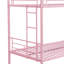 Lit superposé en métal rose simple sur simple-1506460036