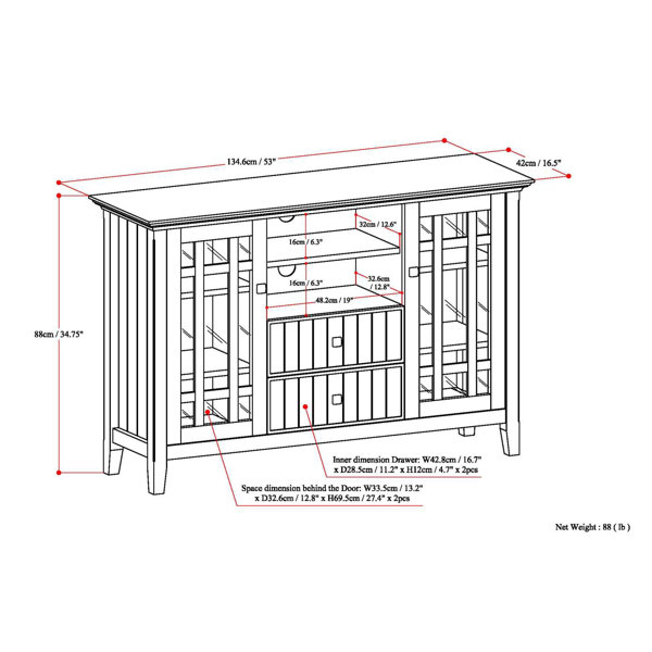 Dimensions du produit