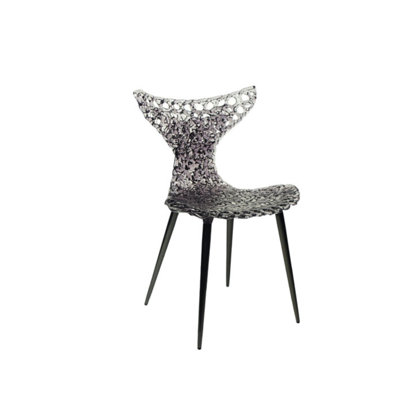 Stitch Wing Back Parsons Chair Dining Chair