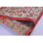 Tapis de zone noué la beige 3 pi 4 po x 5 po one-of-kind main